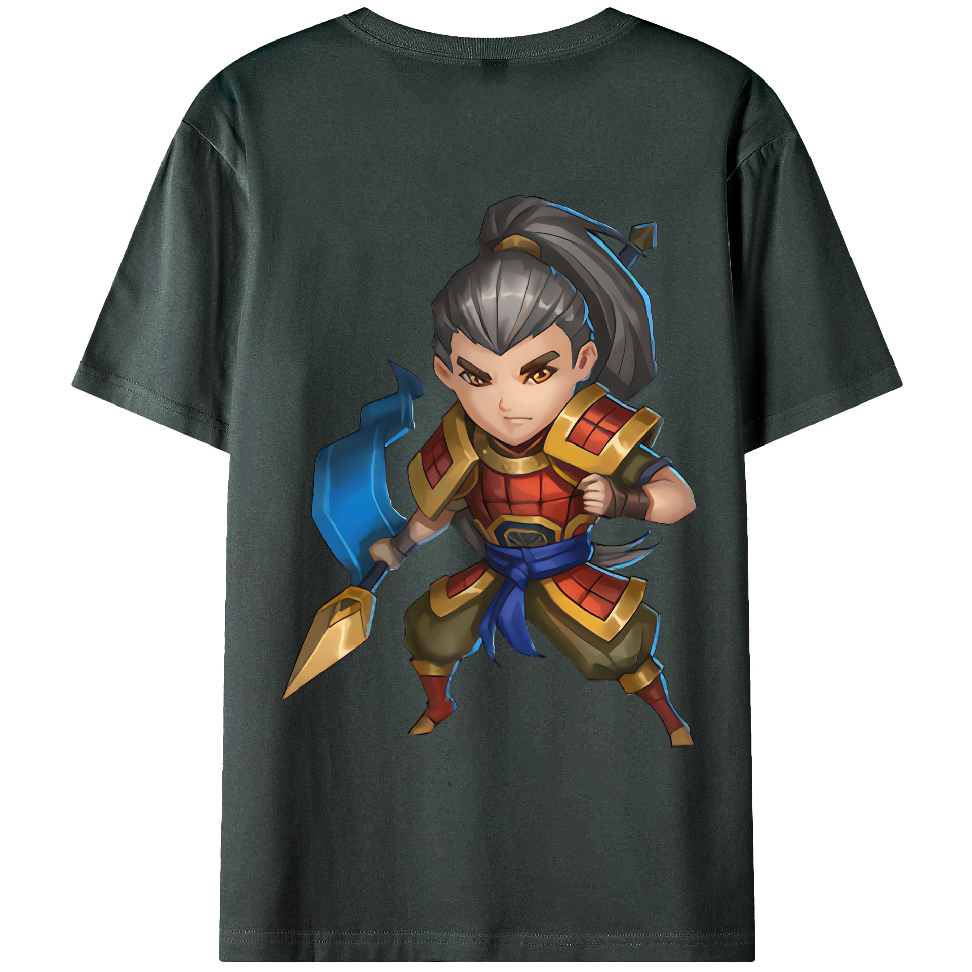 （画像用） リーグ・オブ・レジェンド League of Legends LOL 綿100％ メンズ半袖Tシャツ（バックプリント） 通気性